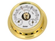 Talamex Boot Baro-Thermo-Hygrometer Serie 125 Messing